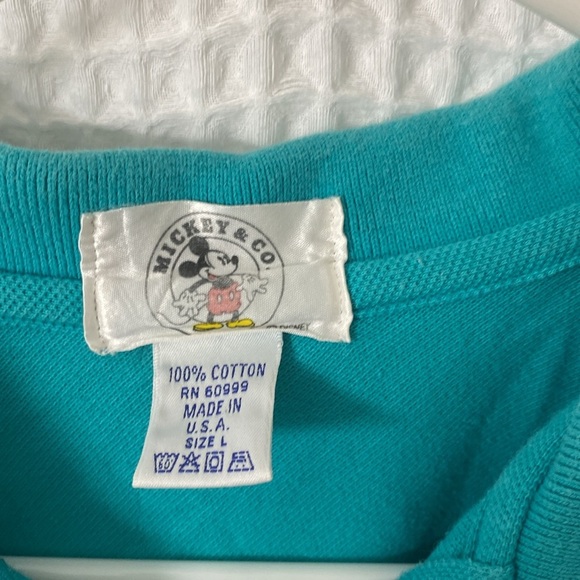 Vintage 80s & 90s Disney Golf Polo - Size L - Picture 3 of 4